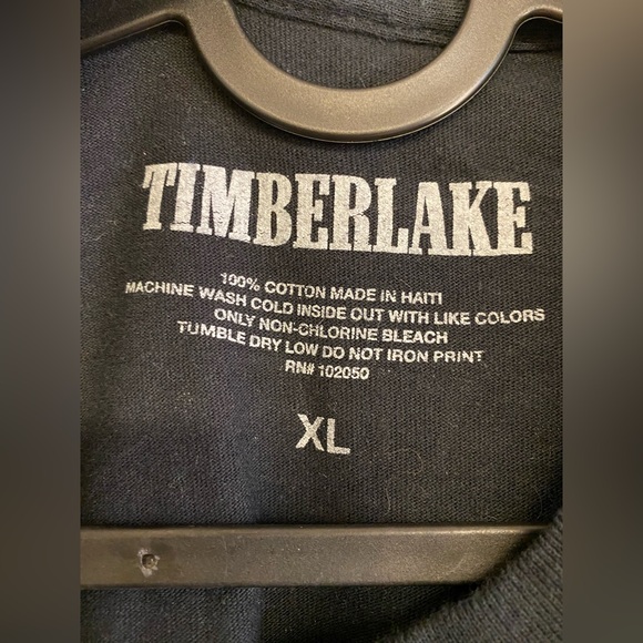 Mens XL Just Timberlake The Man of the Woods Tour 2018/2019 Merch Tee T-Shirt - Picture 9 of 9